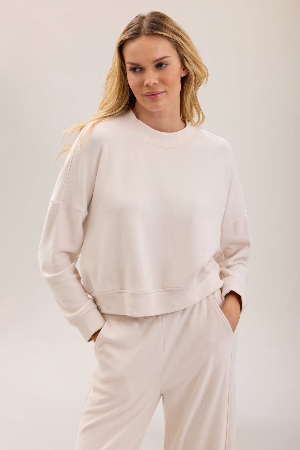 Brushed Fleece Pullover