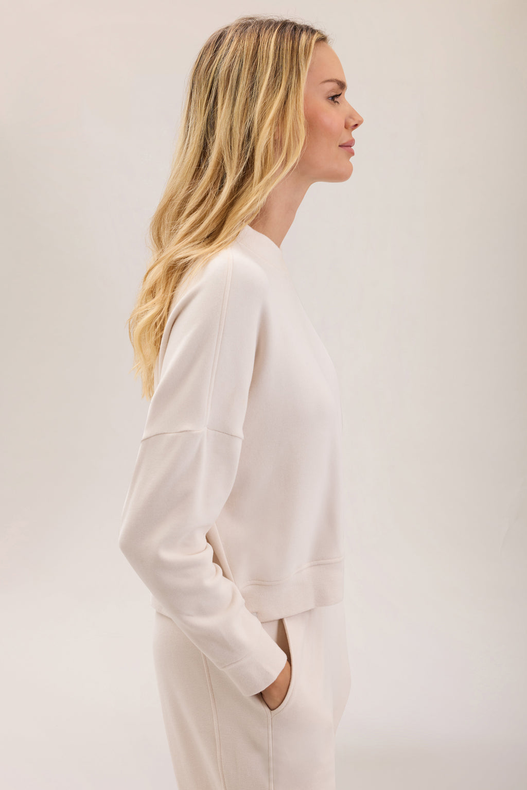 Brushed Fleece Pullover