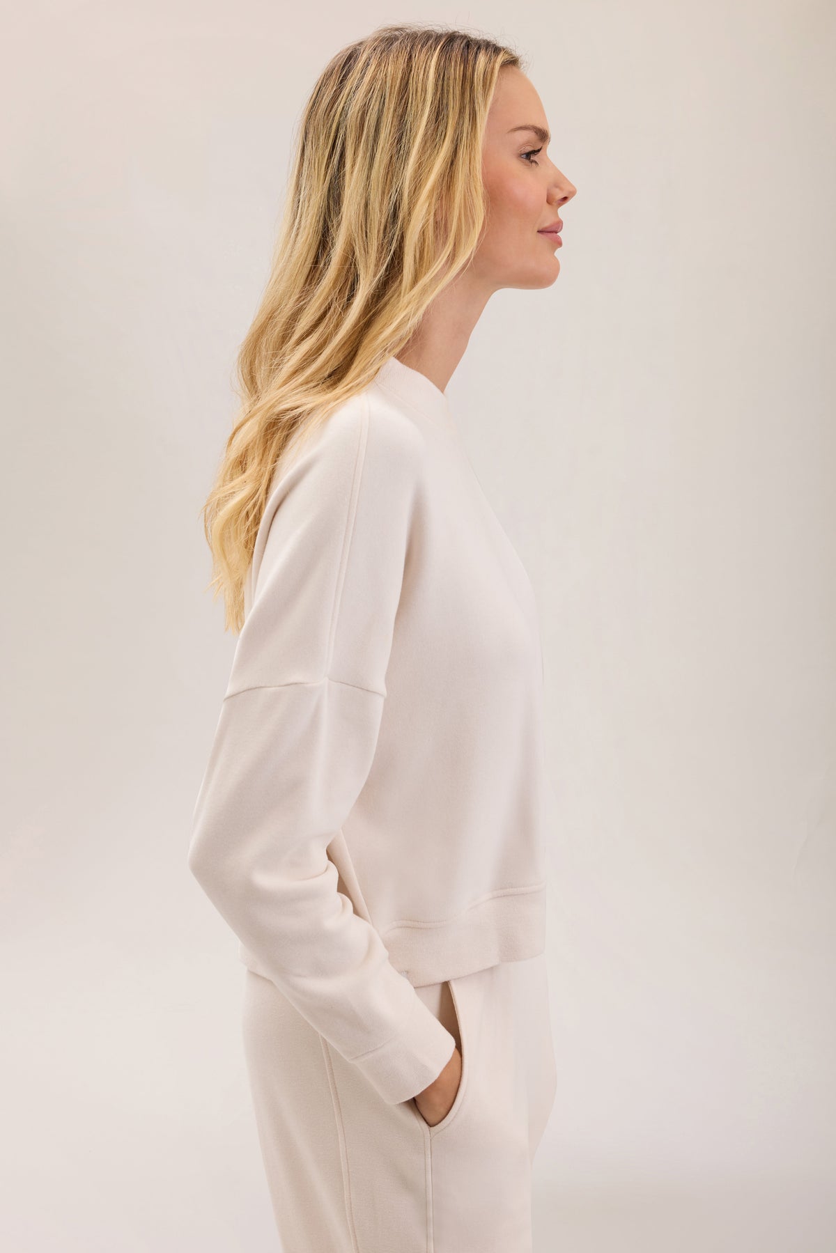 Brushed Fleece Pullover