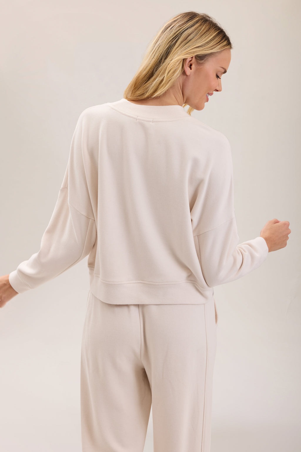 Brushed Fleece Pullover