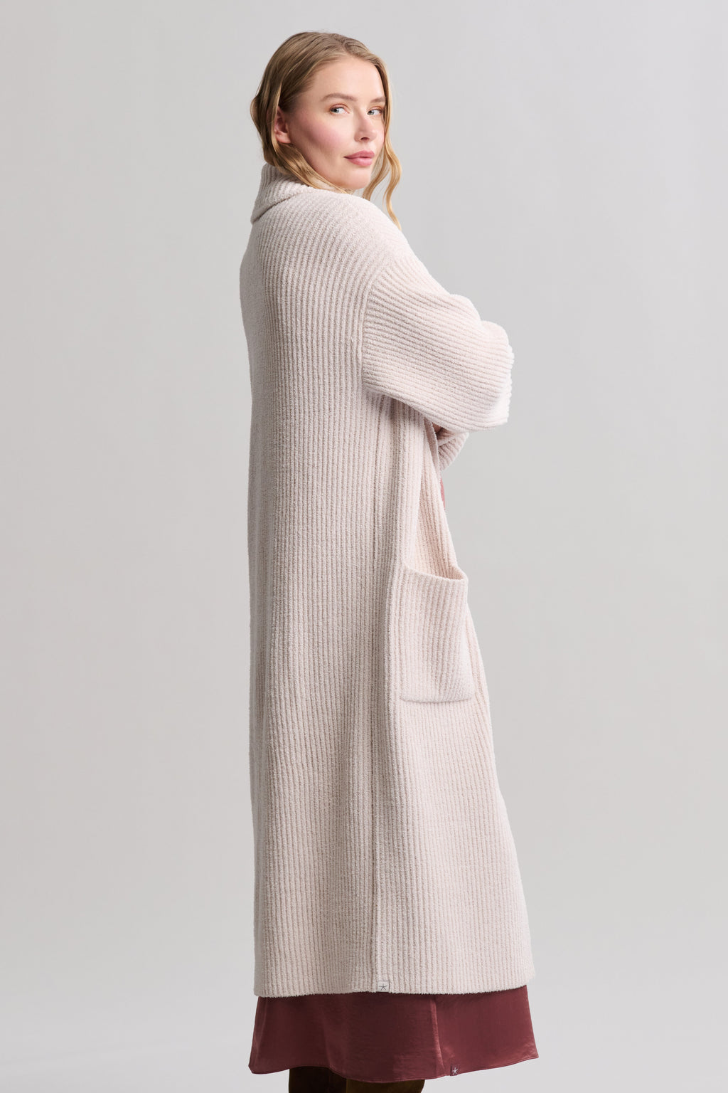 CozyChic® Cotton Rib Long Coat