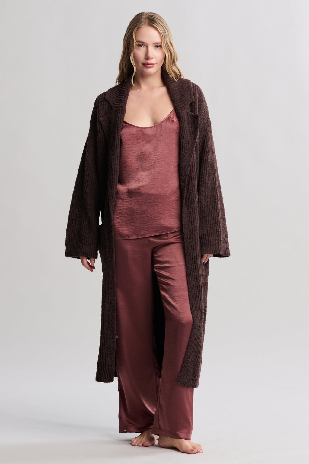 CozyChic® Cotton Rib Long Coat