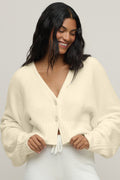 CozyChic Lite® Cotton Ribbed Button Front Cardigan
