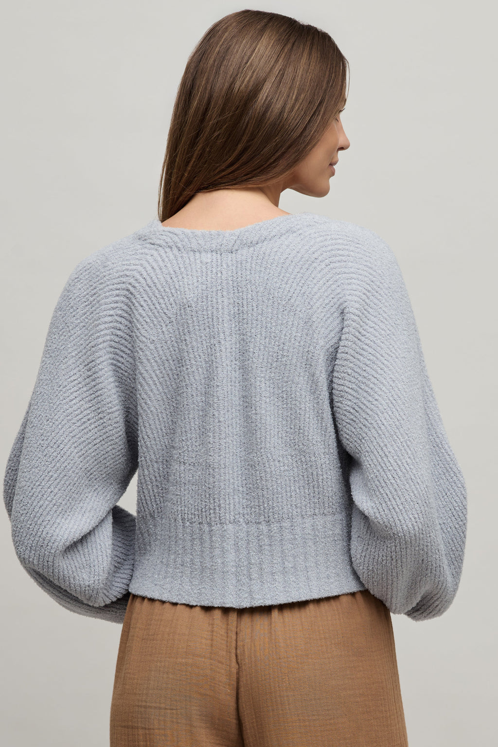 CozyChic Lite® Cotton Ribbed Button Front Cardigan