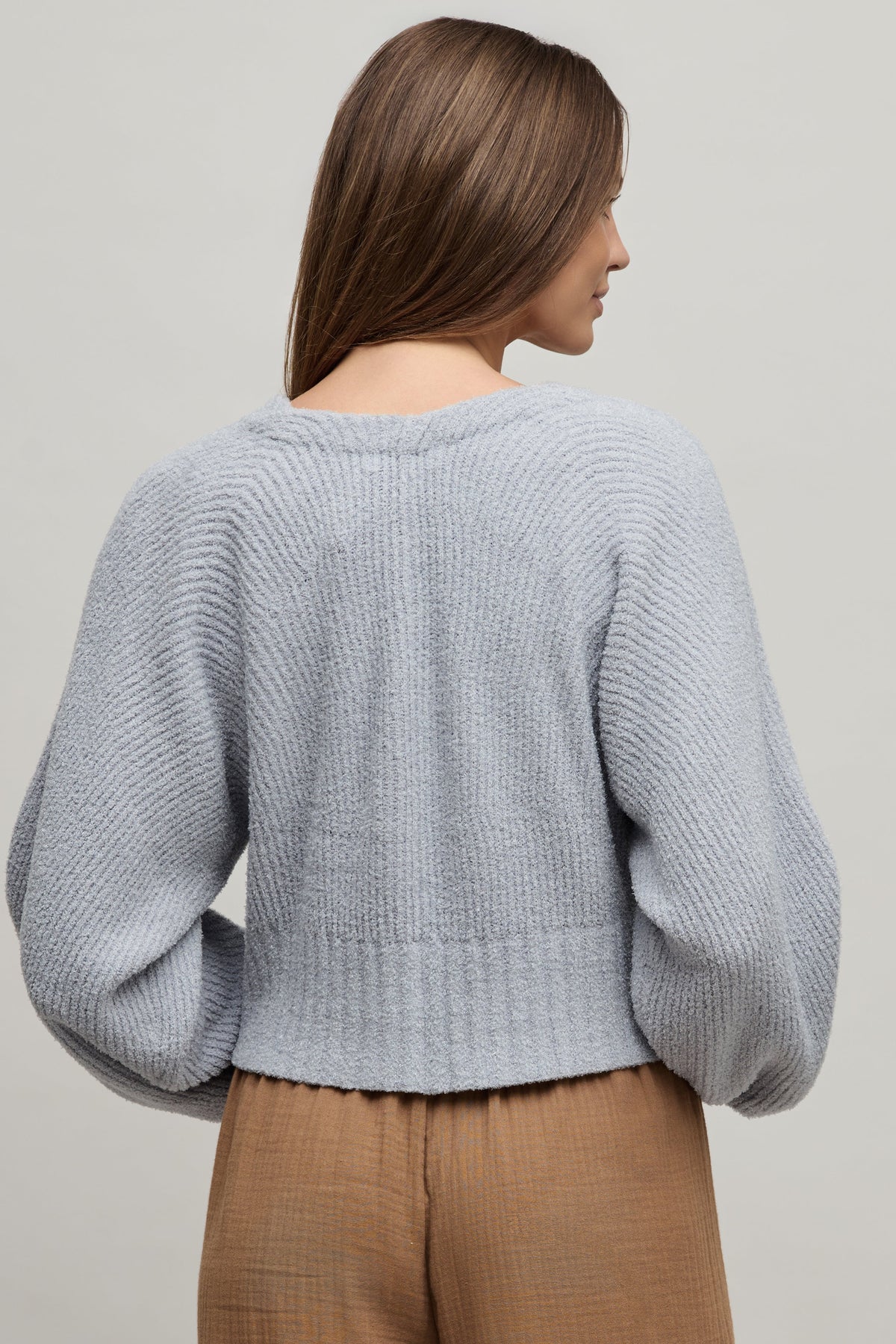 CozyChic Lite® Cotton Ribbed Button Front Cardigan