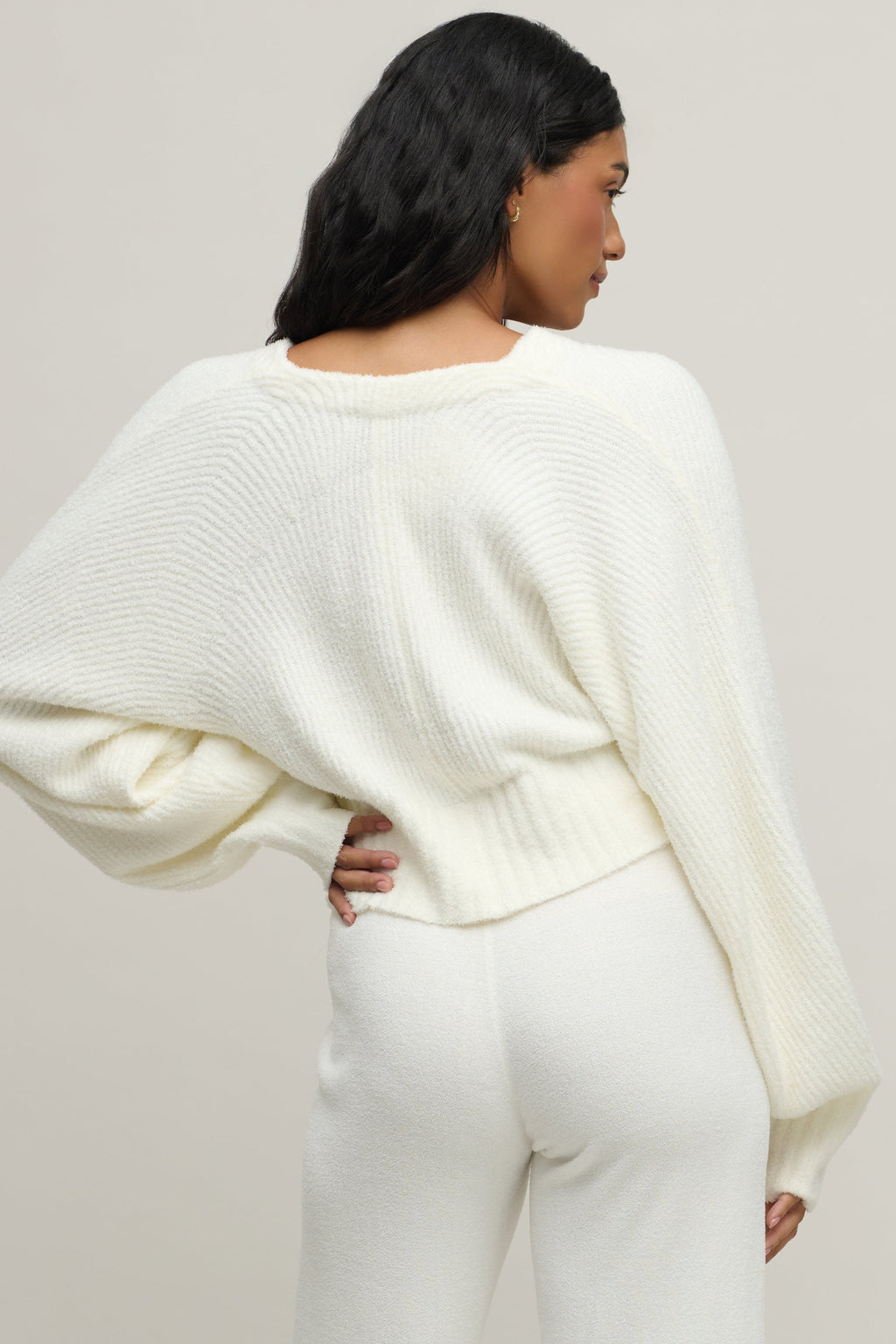 CozyChic Lite® Cotton Ribbed Button Front Cardigan
