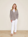 CozyChic Lite® Youth Cable Button Cardi