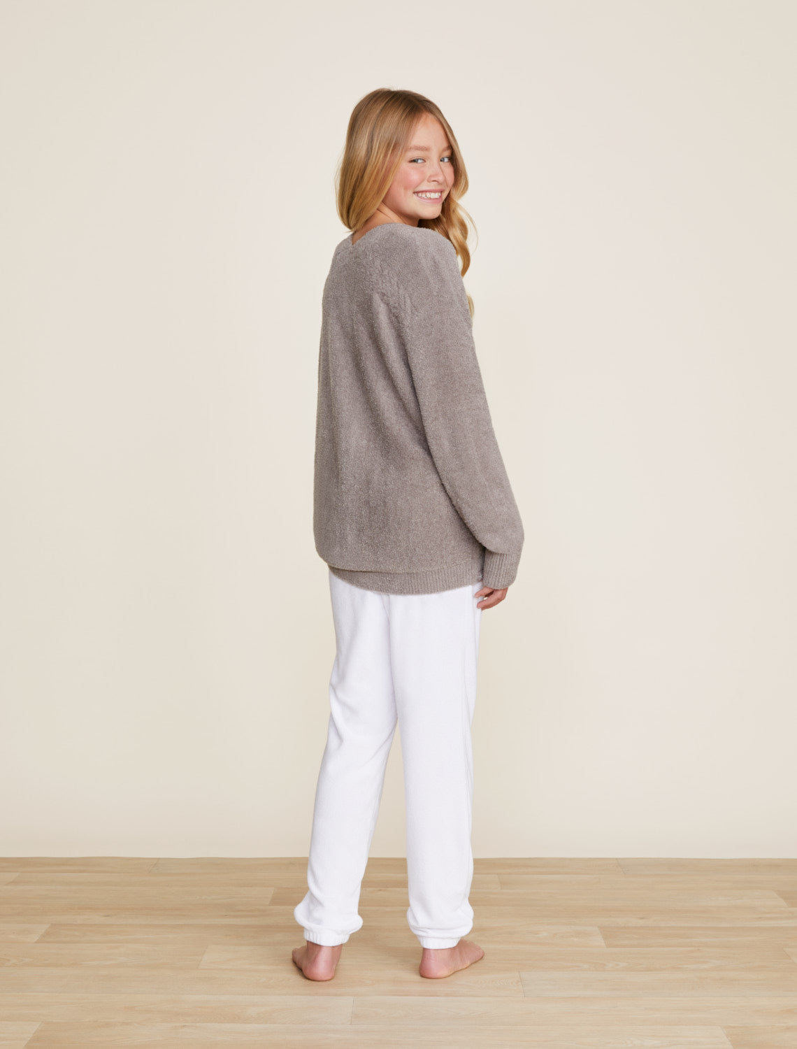 CozyChic Lite® Youth Cable Button Cardi