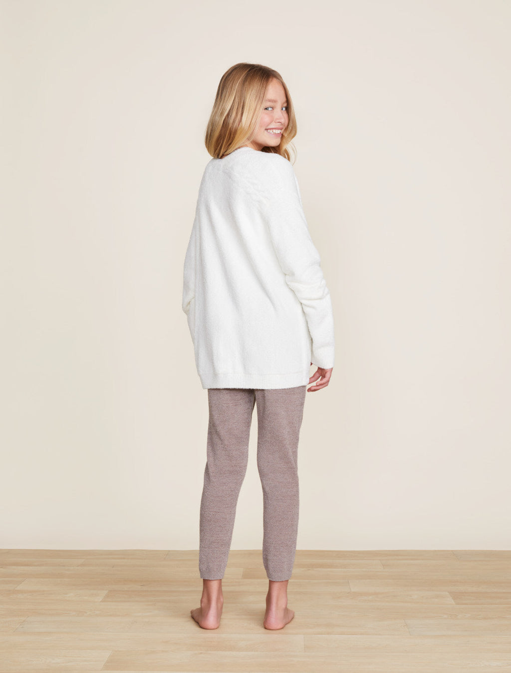 CozyChic Lite® Youth Cable Button Cardi