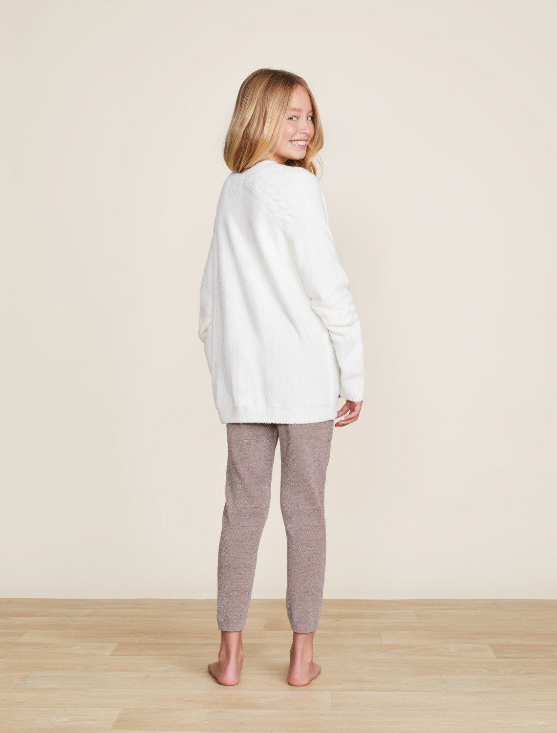 CozyChic Lite® Youth Cable Button Cardi