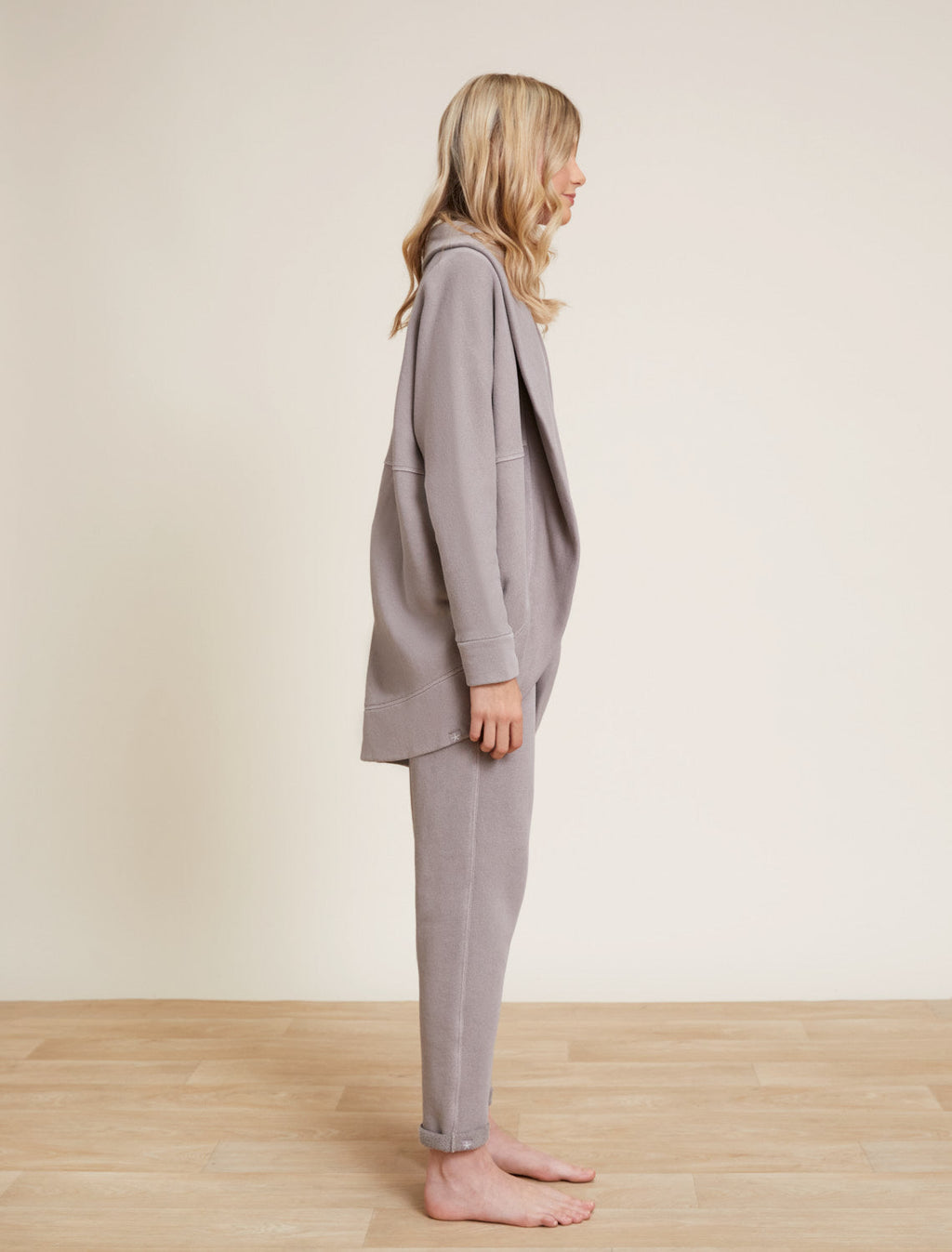 Malibu Collection® Youth Brushed Terry Circle Cardigan