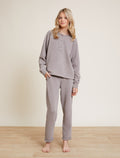 Malibu Collection® Youth Brushed Terry Rolled Hem Pant