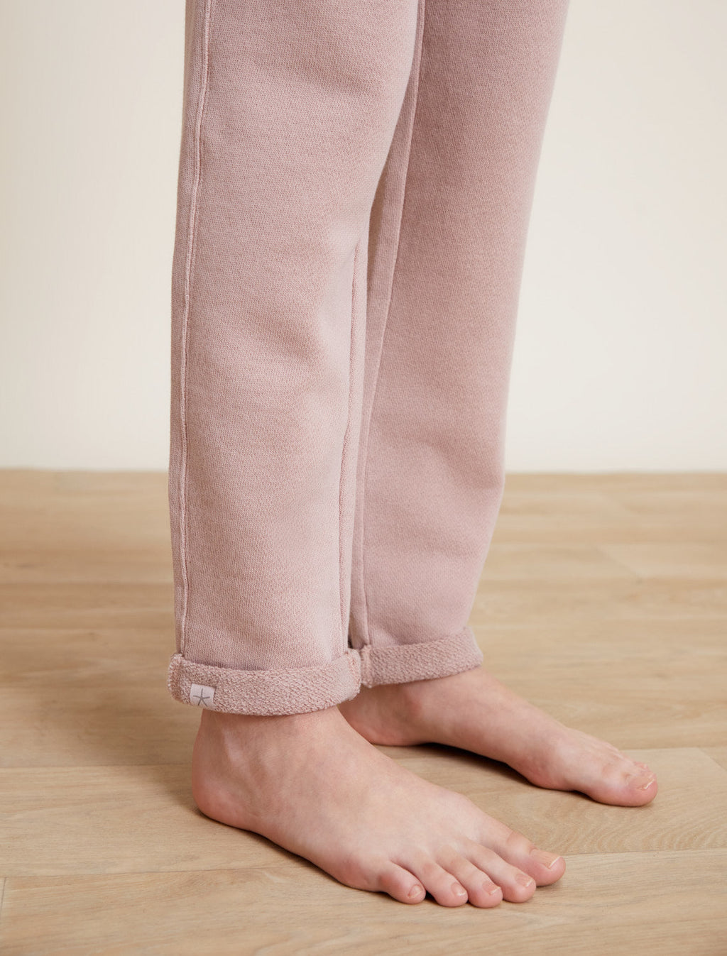 Malibu Collection® Youth Brushed Terry Rolled Hem Pant