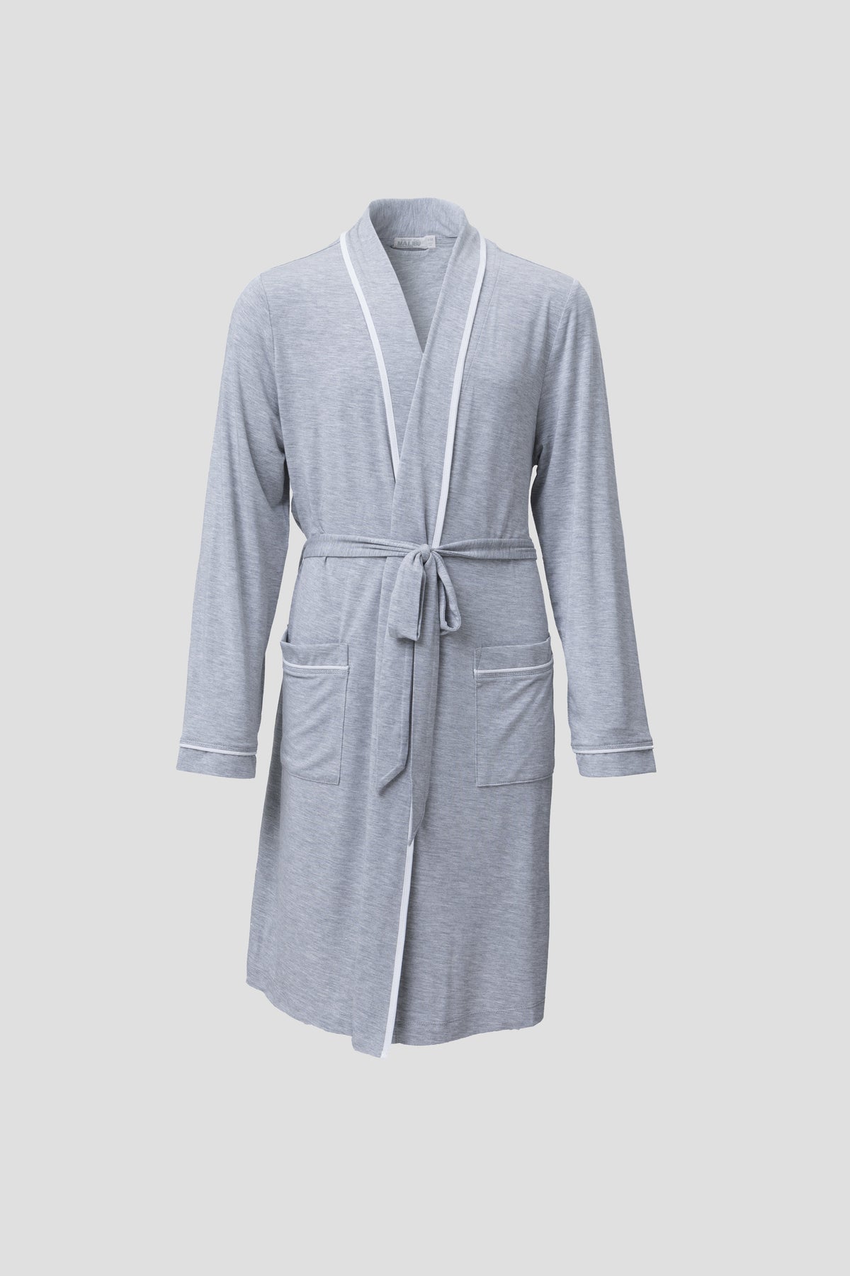 Malibu Collection® Youth Soft Jersey Piped Robe