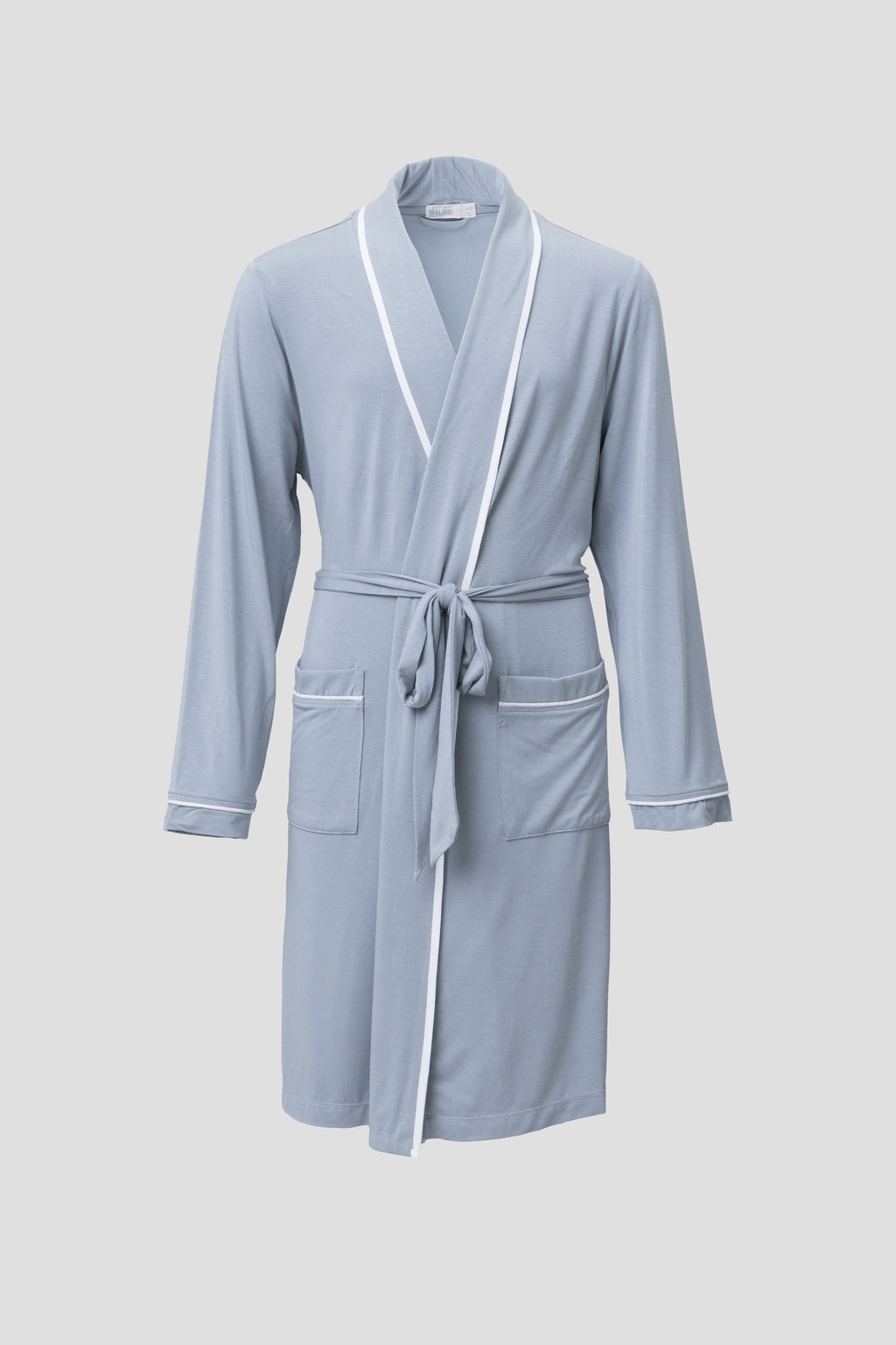 Malibu Collection® Youth Soft Jersey Piped Robe