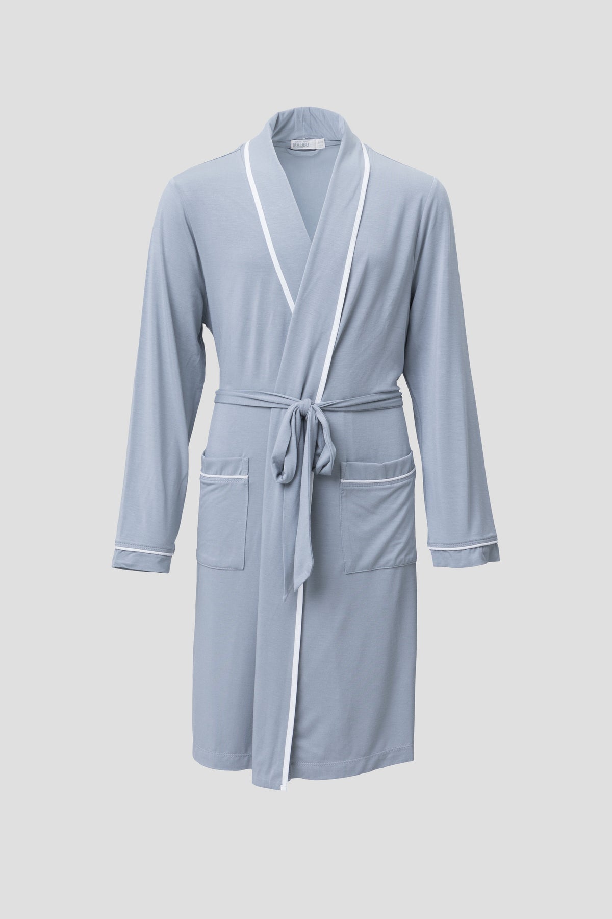 Malibu Collection® Youth Soft Jersey Piped Robe