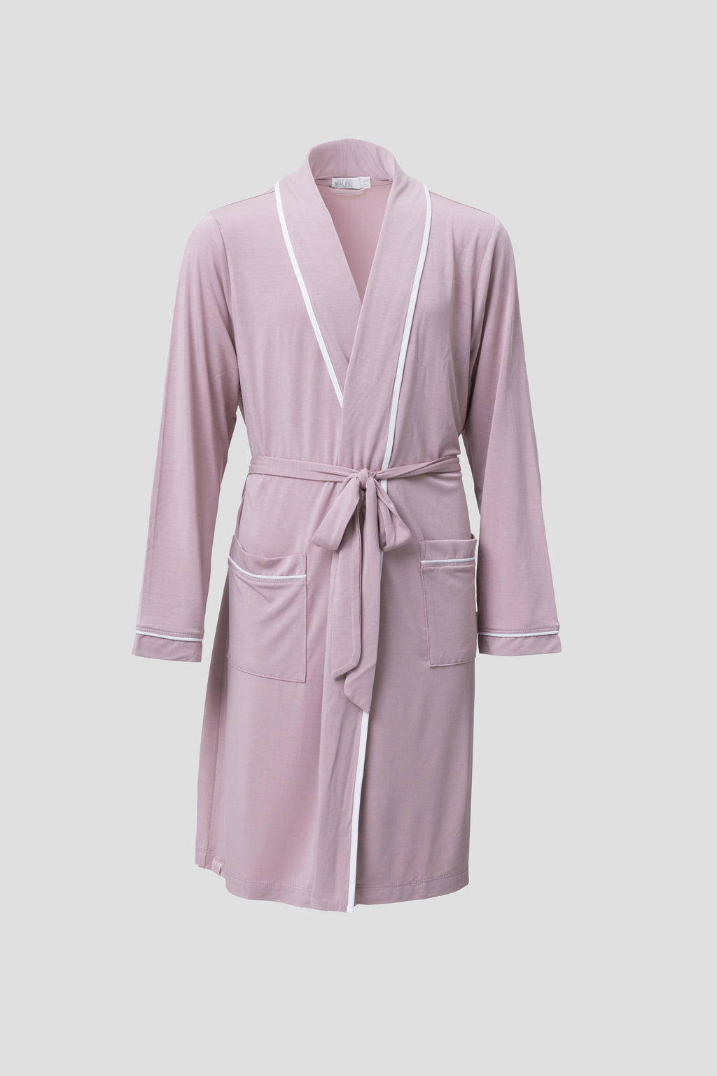 Malibu Collection® Youth Soft Jersey Piped Robe