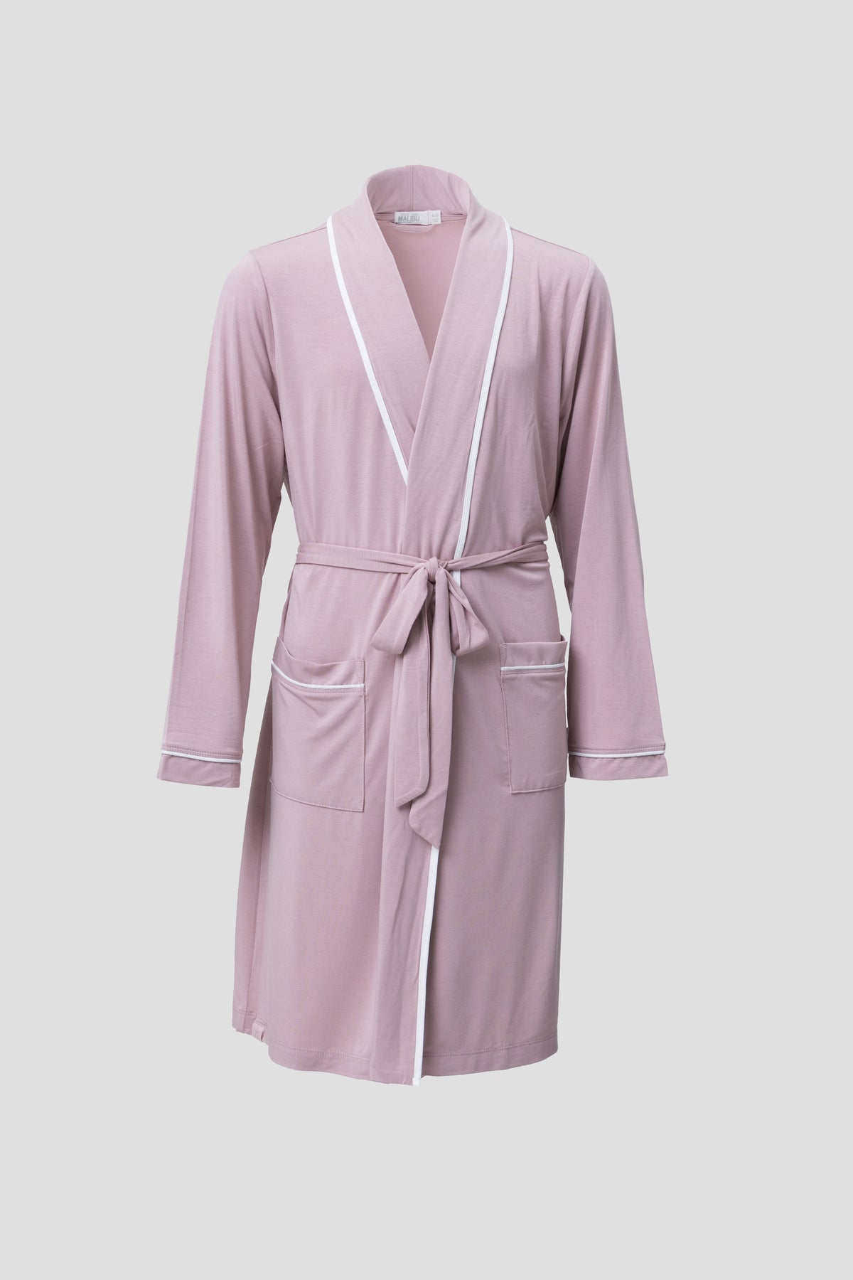 Malibu Collection® Youth Soft Jersey Piped Robe
