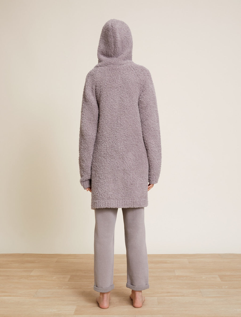 CozyChic® Boucle Youth Hooded Long Coatigan