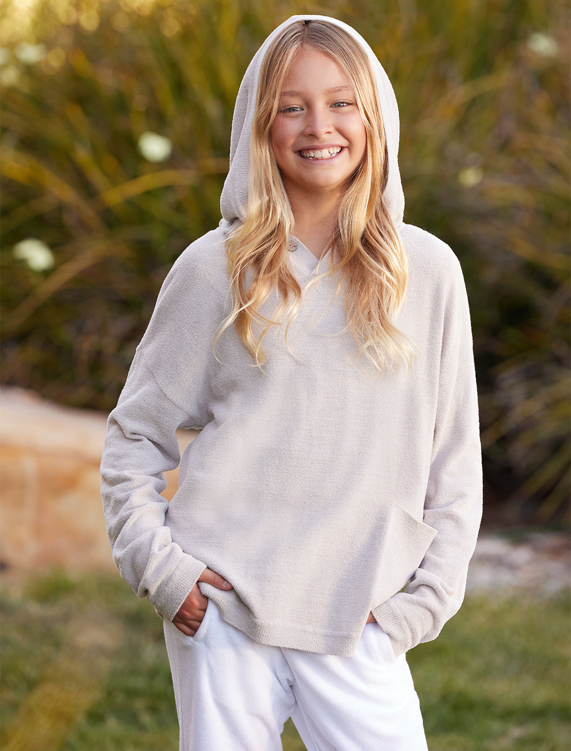 CozyChic Ultra Lite® Youth Button Hoodie