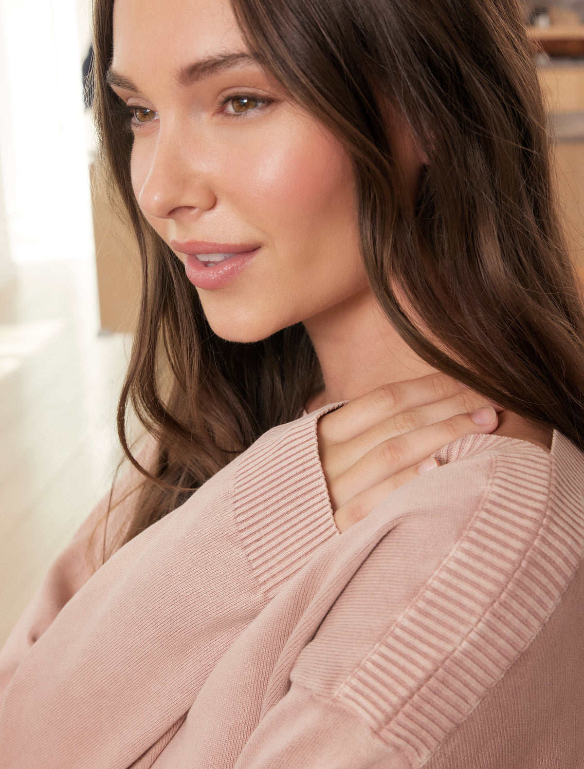 Sunbleached Boatneck Pullover