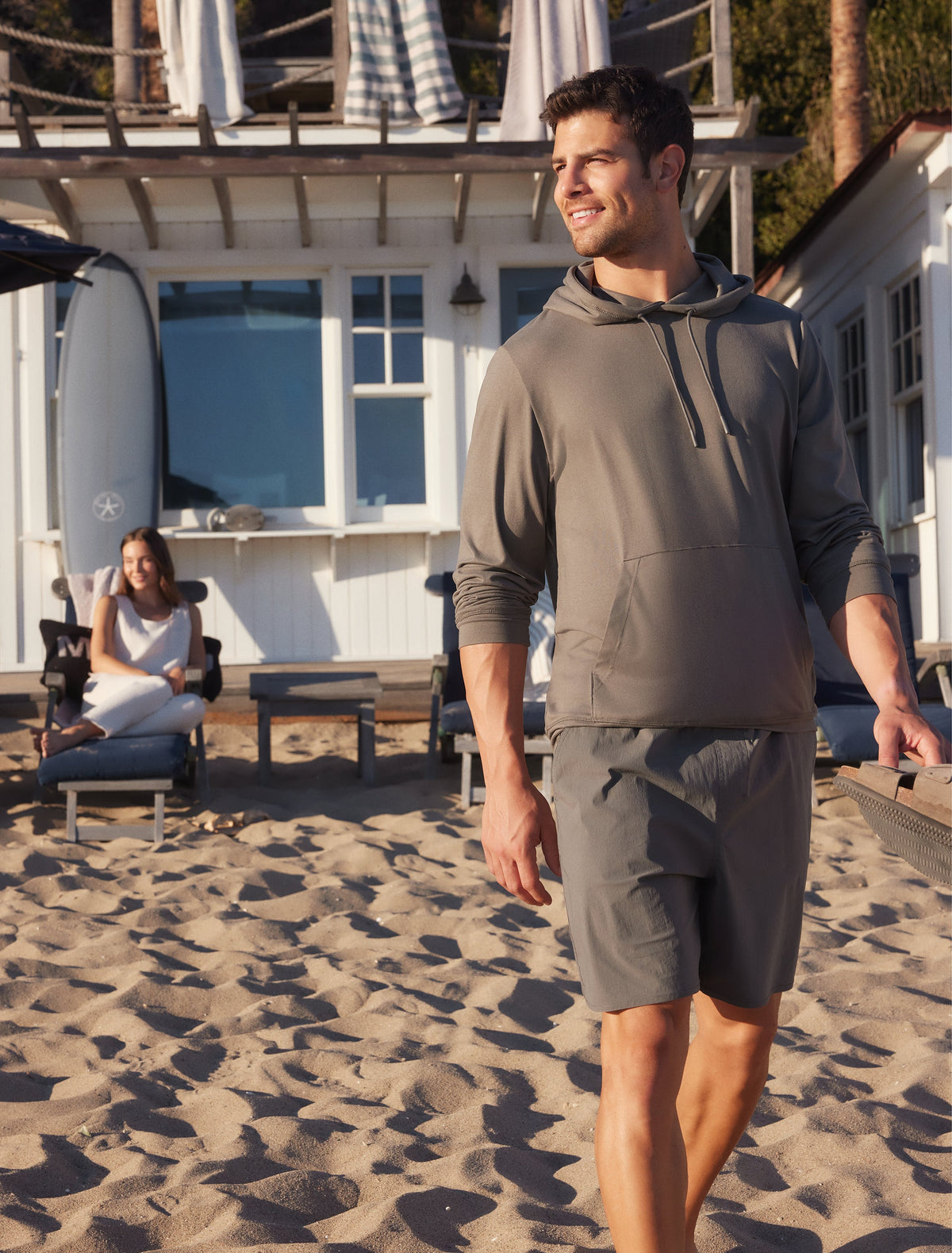 Elastic Waist Boardshort