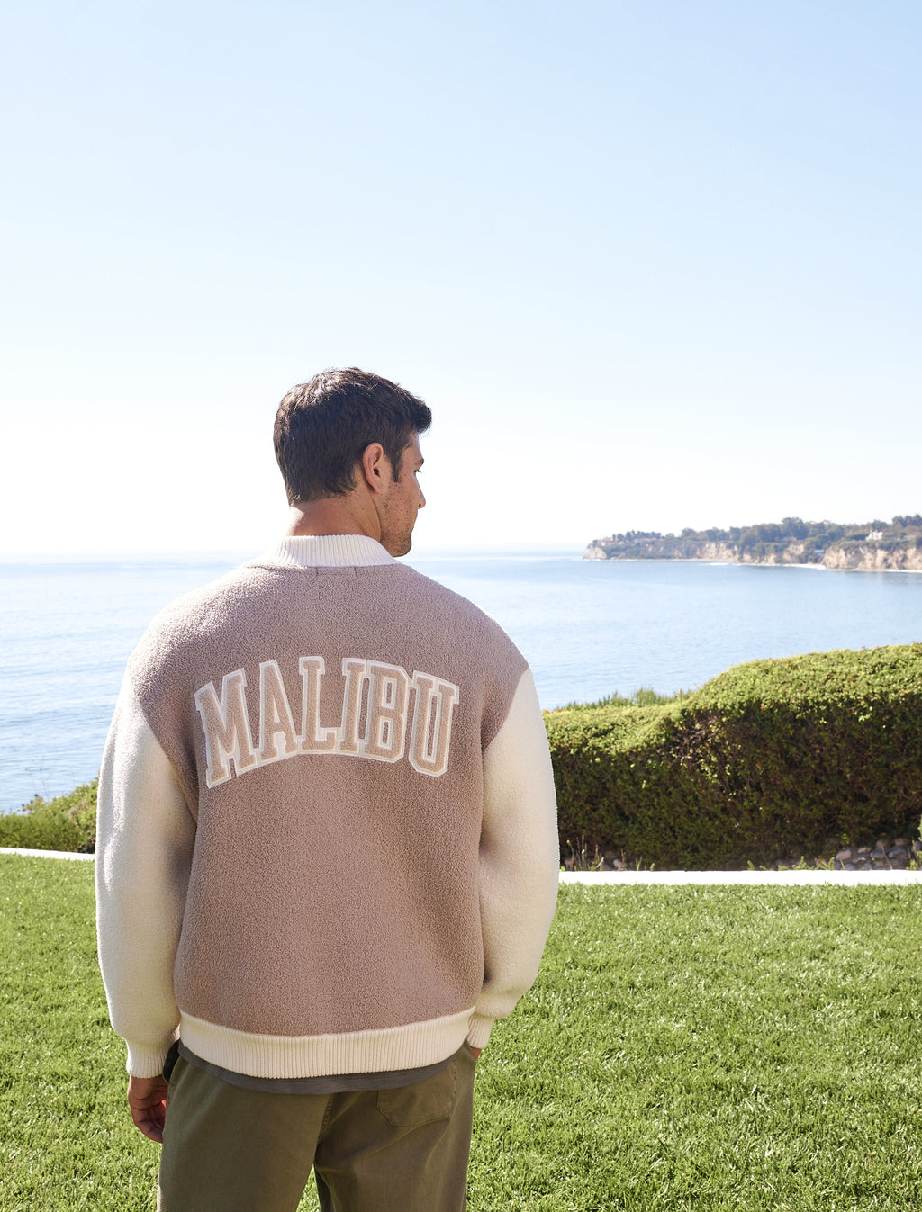 CozyChic® Malibu Varsity Jacket
