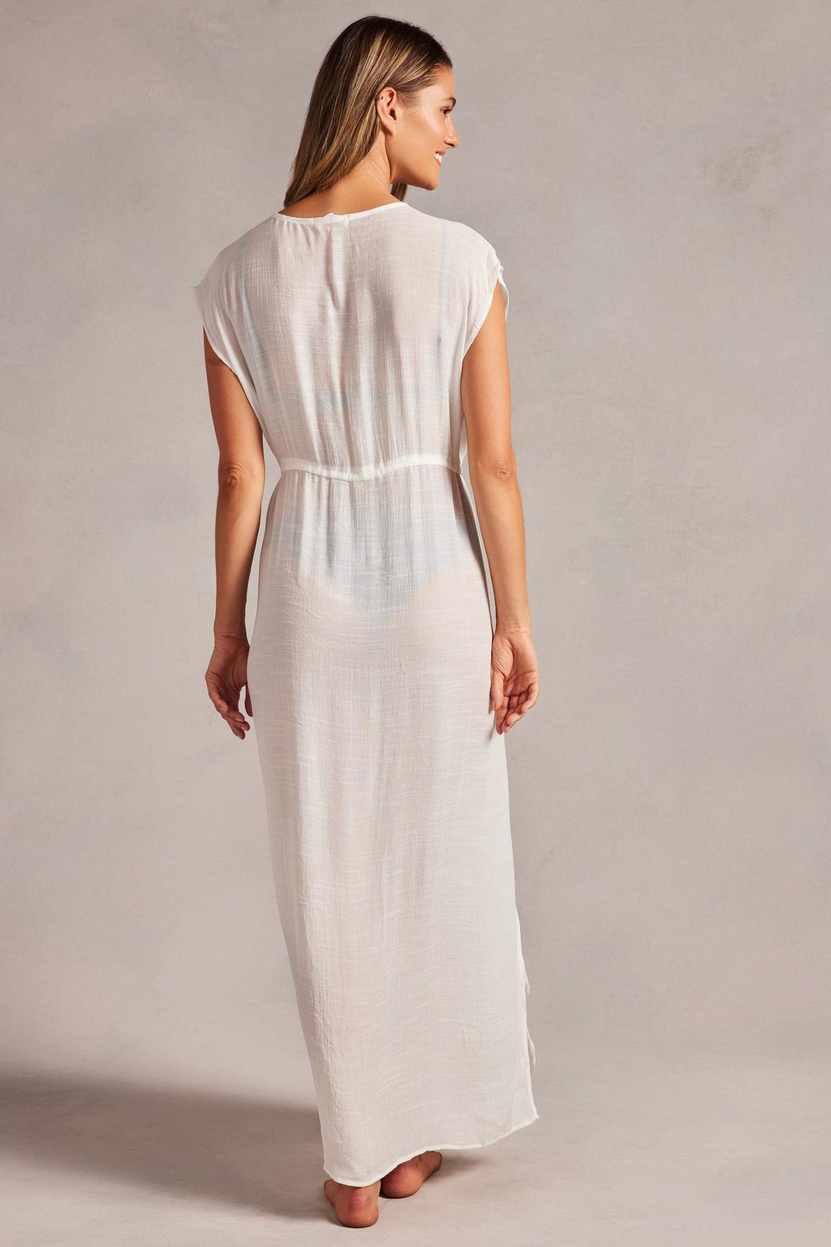 Tulip Hem Maxi Dress