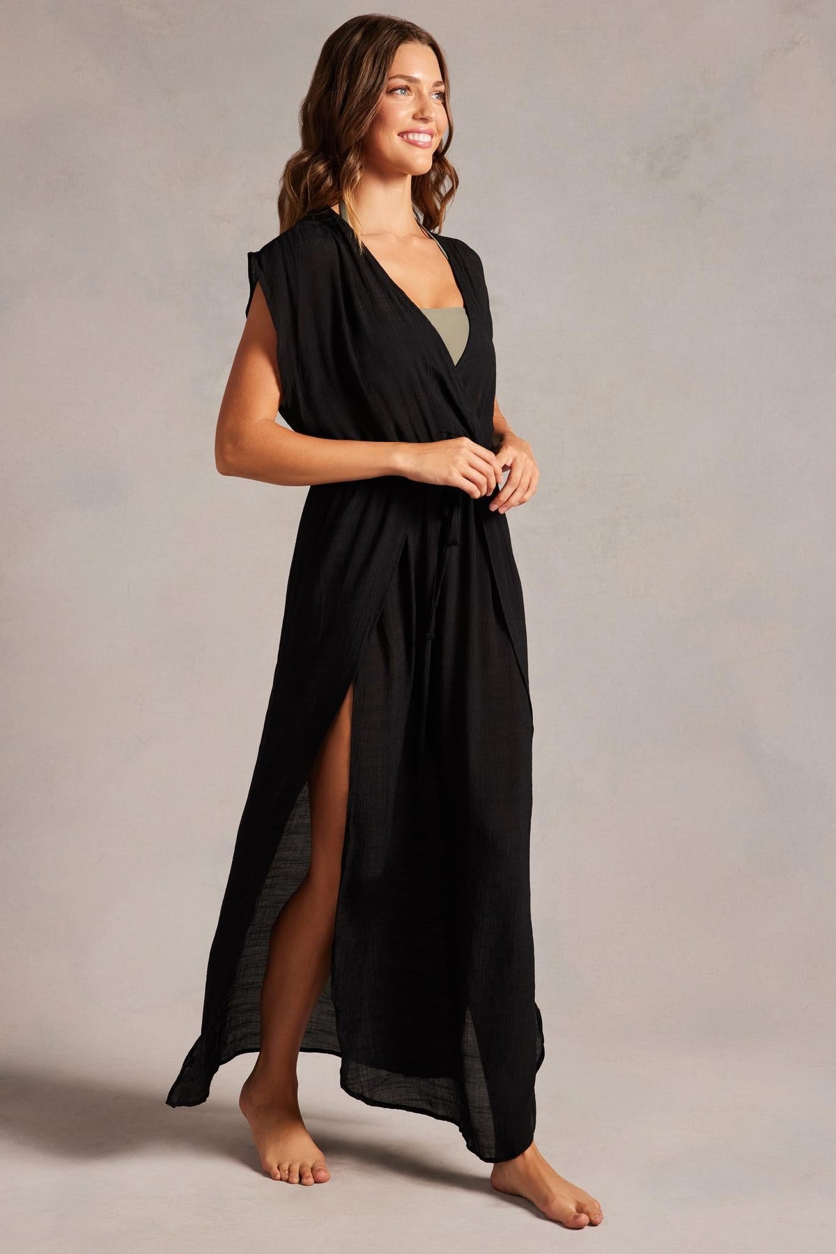 Tulip Hem Maxi Dress