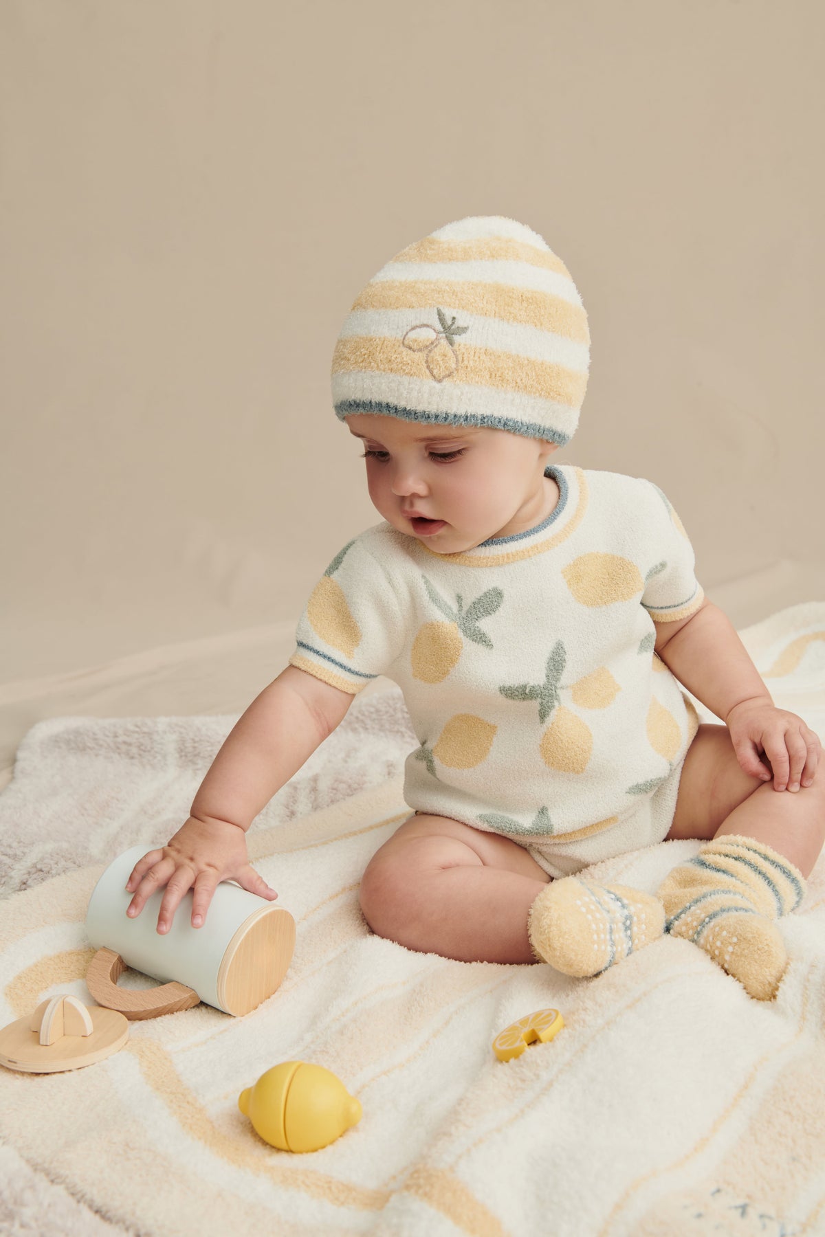 CozyChic Lite® Baby Stripe Sock Set
