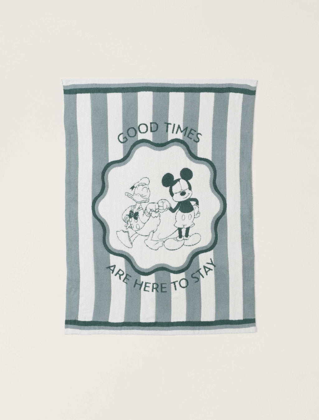 CozyChic® Disney Mickey And Donald Stripe Blanket
