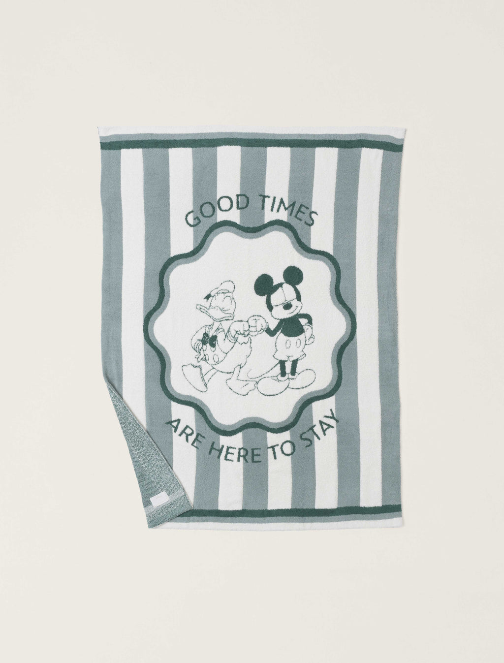 CozyChic® Disney Mickey And Donald Stripe Blanket