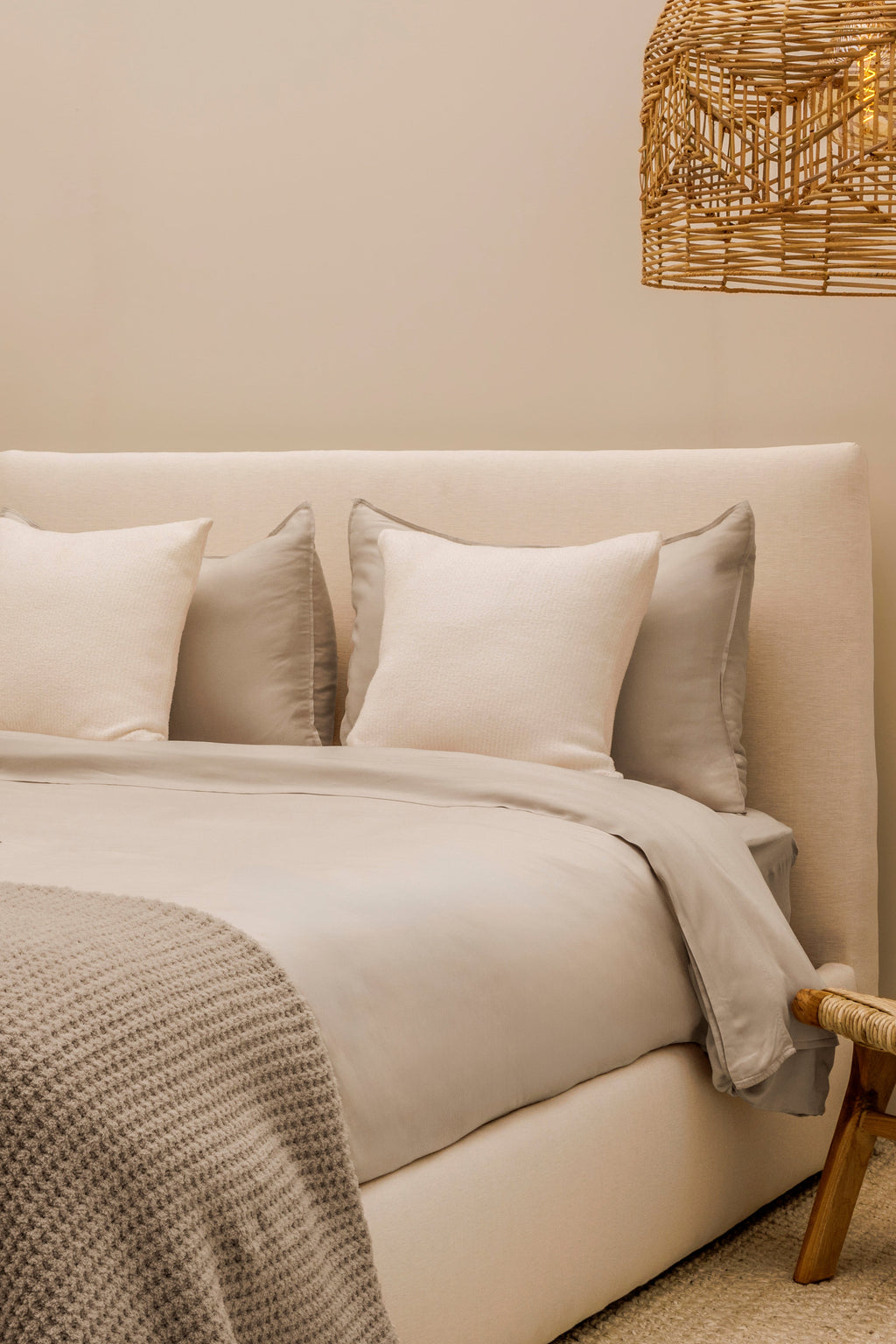 Washed Bamboo Duvet Cover