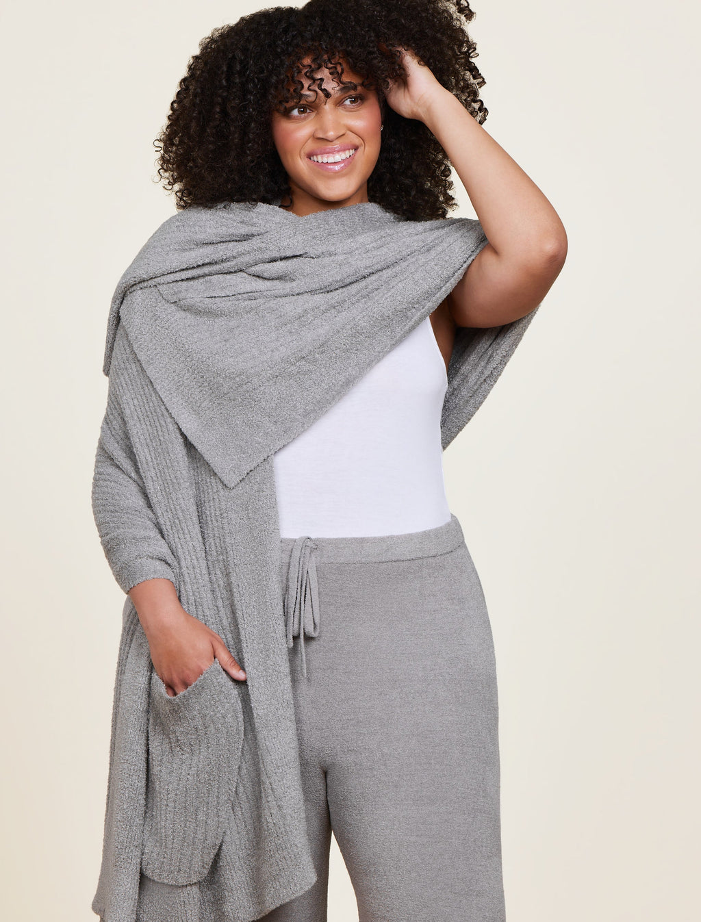 CozyChic Lite® Heathered Travel Shawl