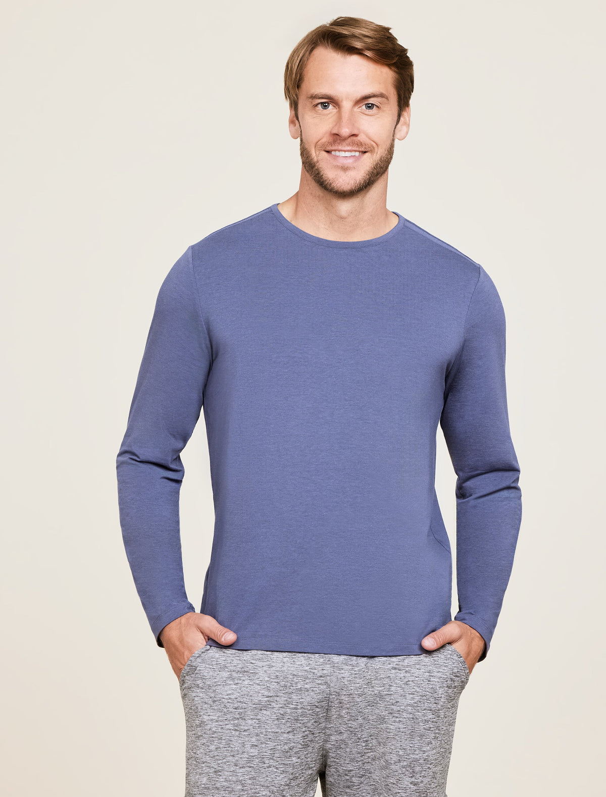 Malibu Collection® Seamed Long Sleeve