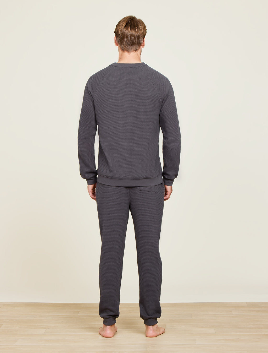 Malibu Collection® Waffle Knit Raglan Pullover