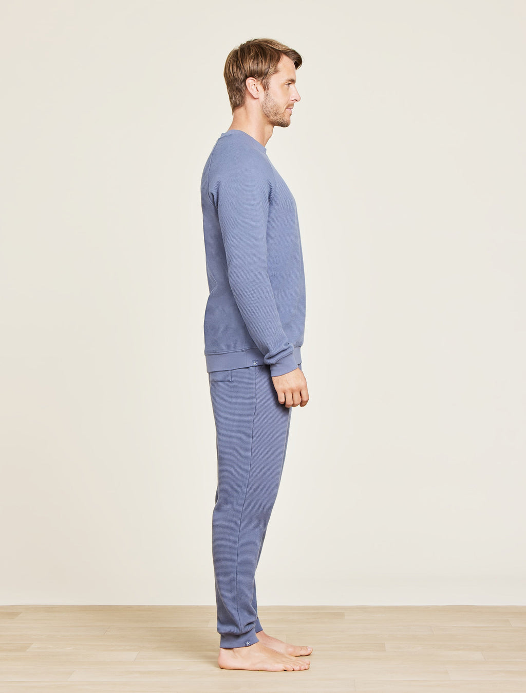Malibu Collection® Waffle Knit Raglan Pullover