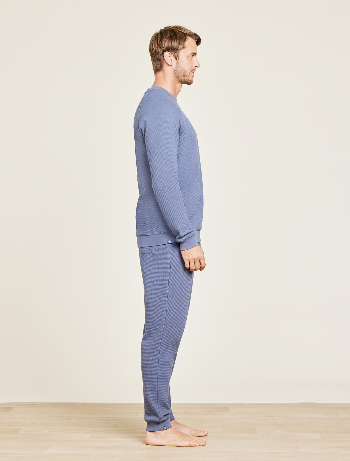 Malibu Collection® Waffle Knit Raglan Pullover