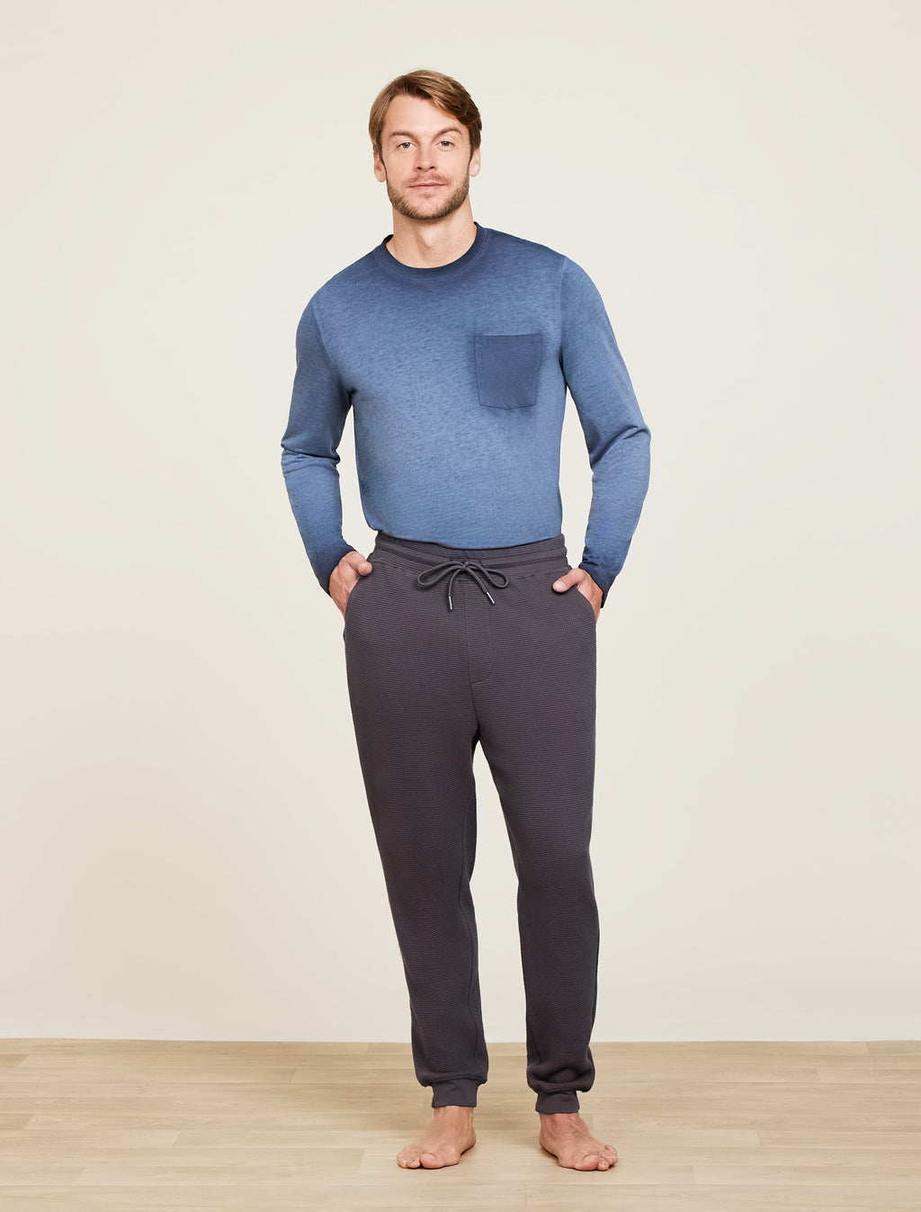 Malibu Collection® Waffle Knit Jogger