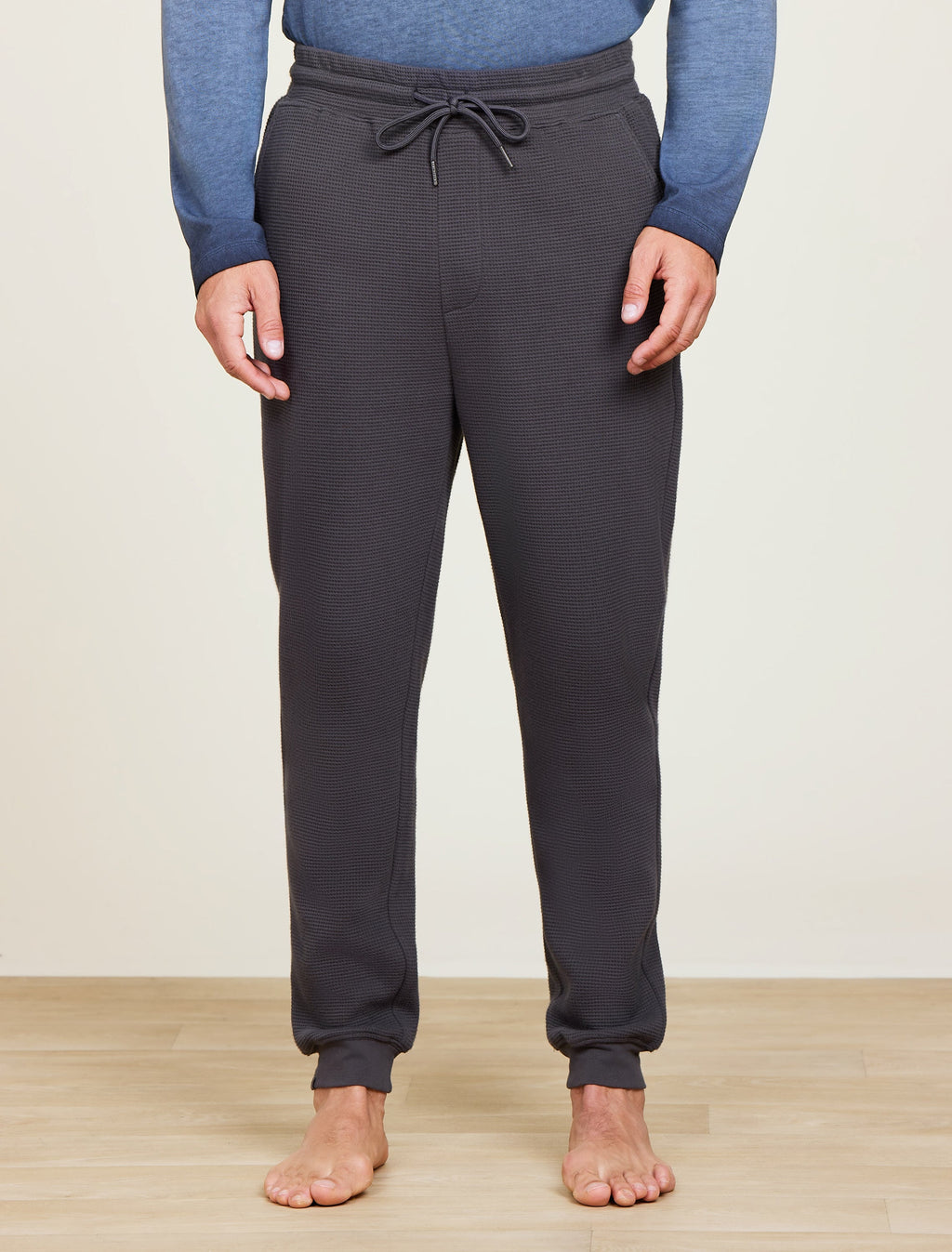 Malibu Collection® Waffle Knit Jogger