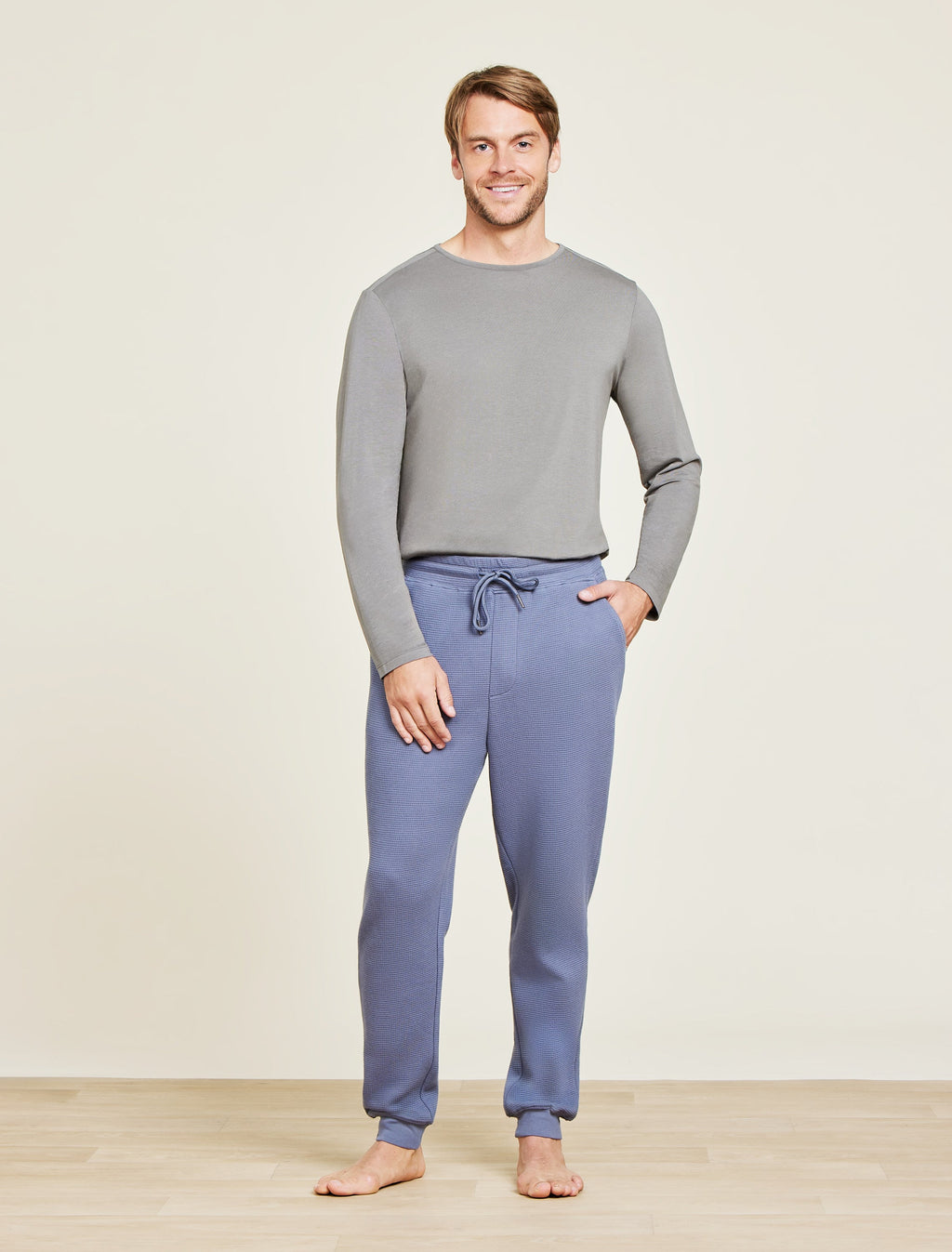 Malibu Collection® Waffle Knit Jogger