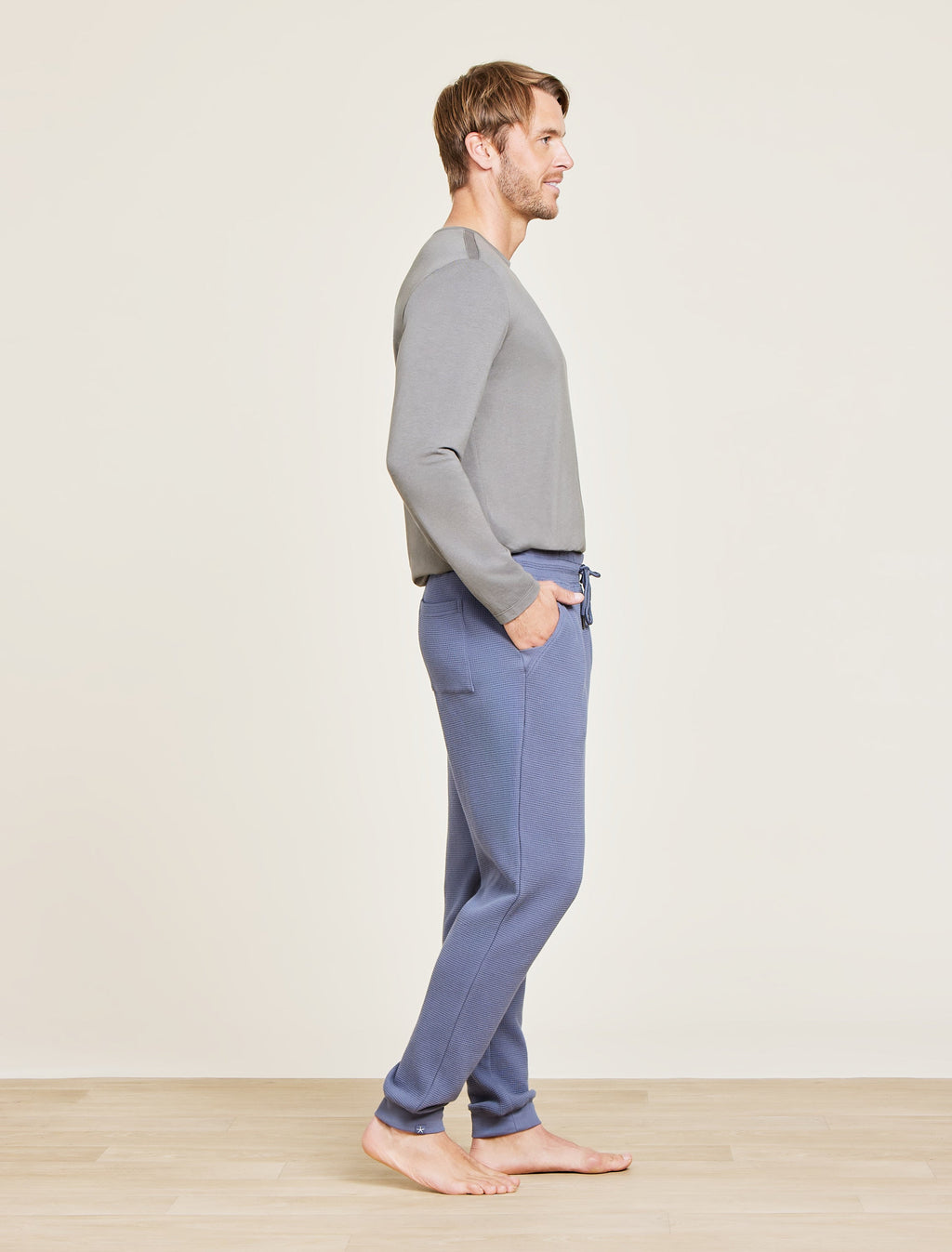 Malibu Collection® Waffle Knit Jogger