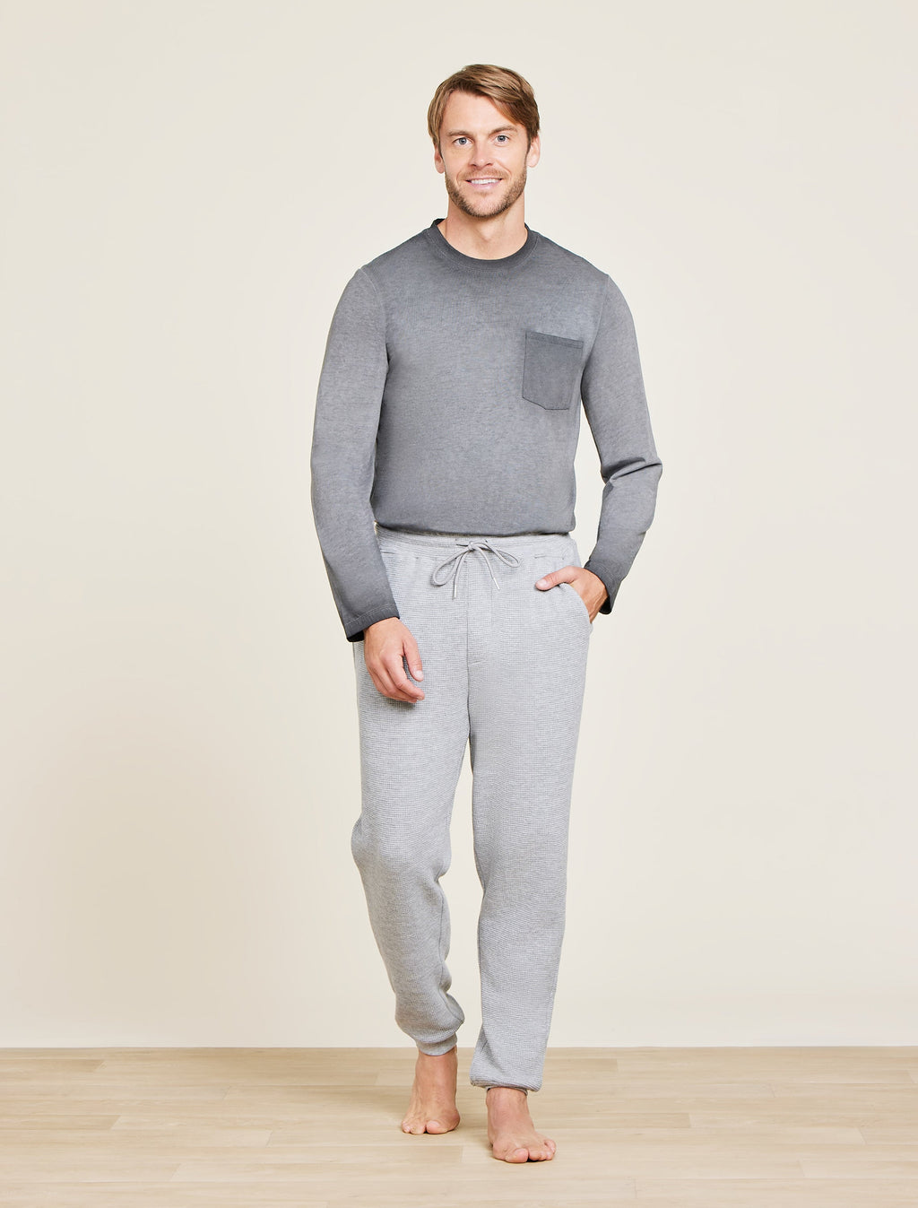 Malibu Collection® Waffle Knit Jogger