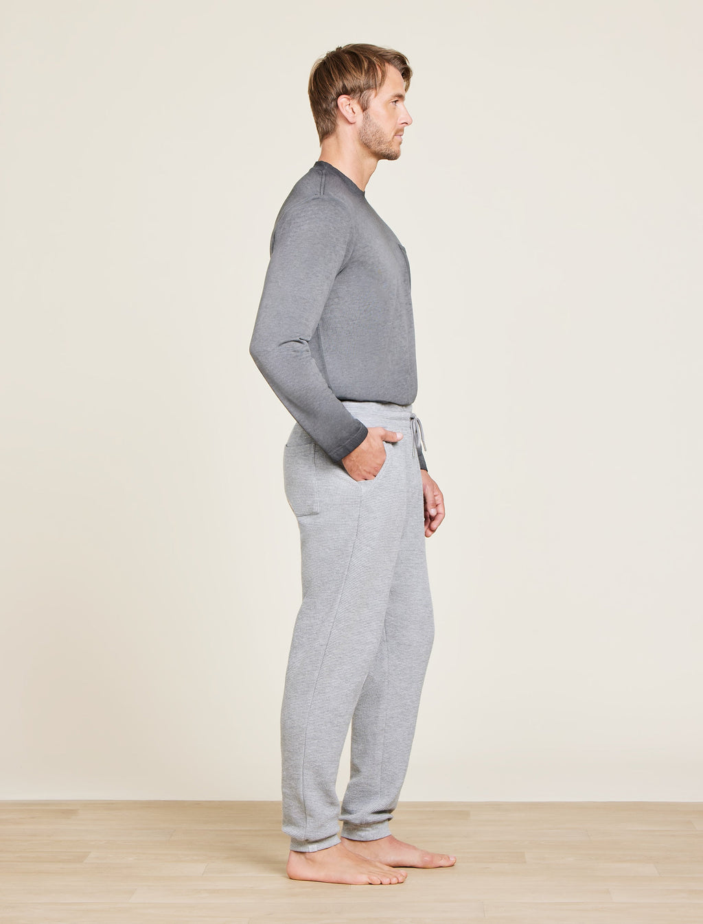 Malibu Collection® Waffle Knit Jogger