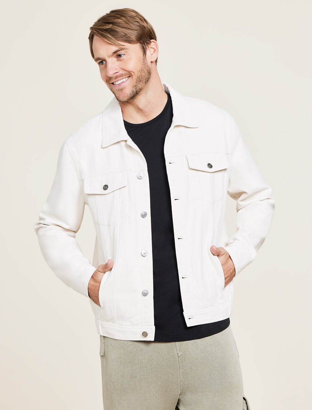 Malibu Collection® Brushed Twill Jacket