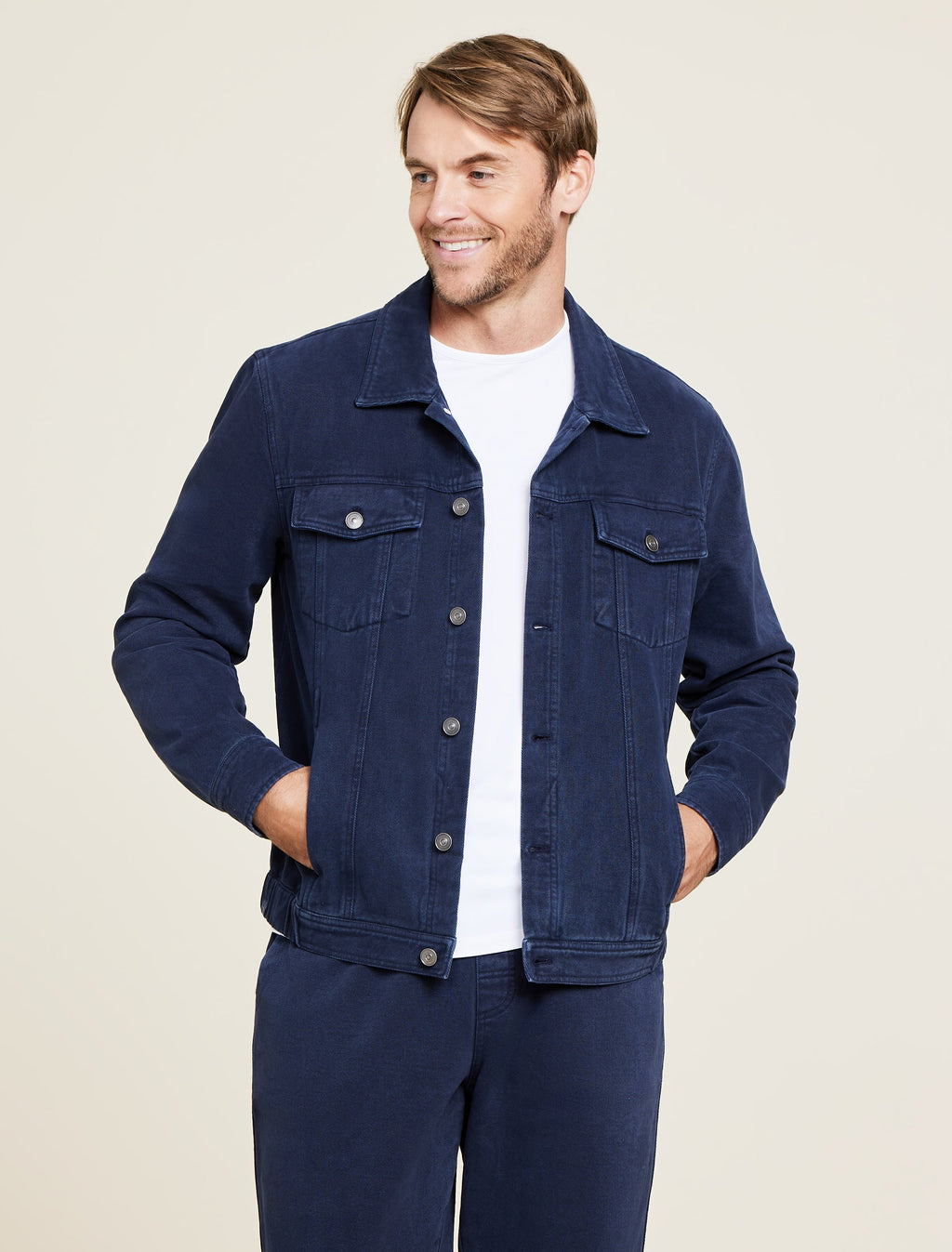 Malibu Collection® Brushed Twill Jacket