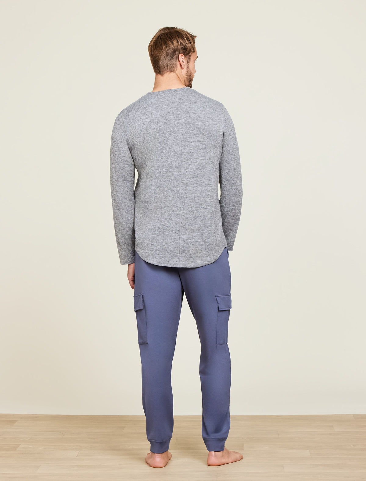 Malibu Collection® Butterchic Long Sleeve Henley