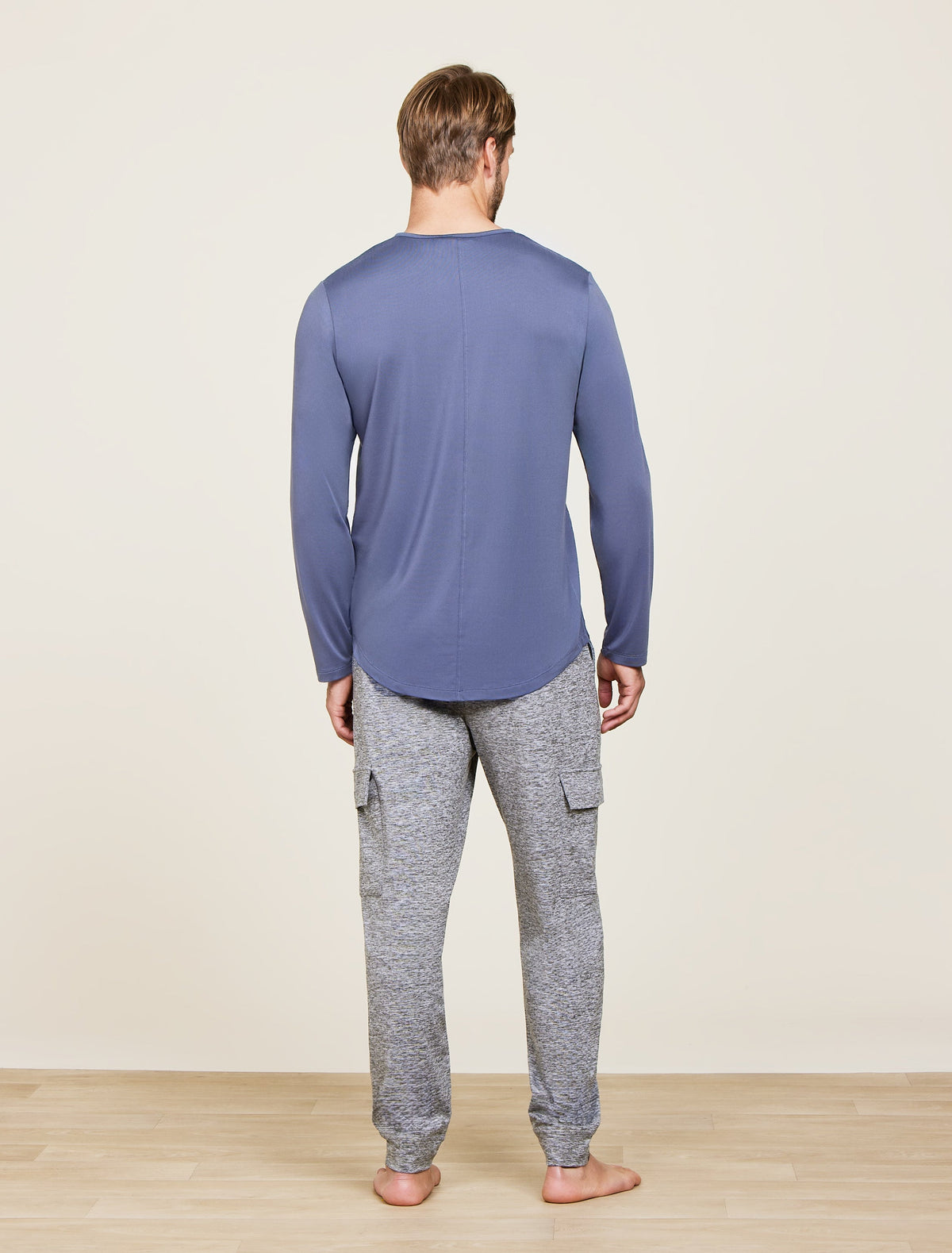 Malibu Collection® Butterchic Long Sleeve Henley