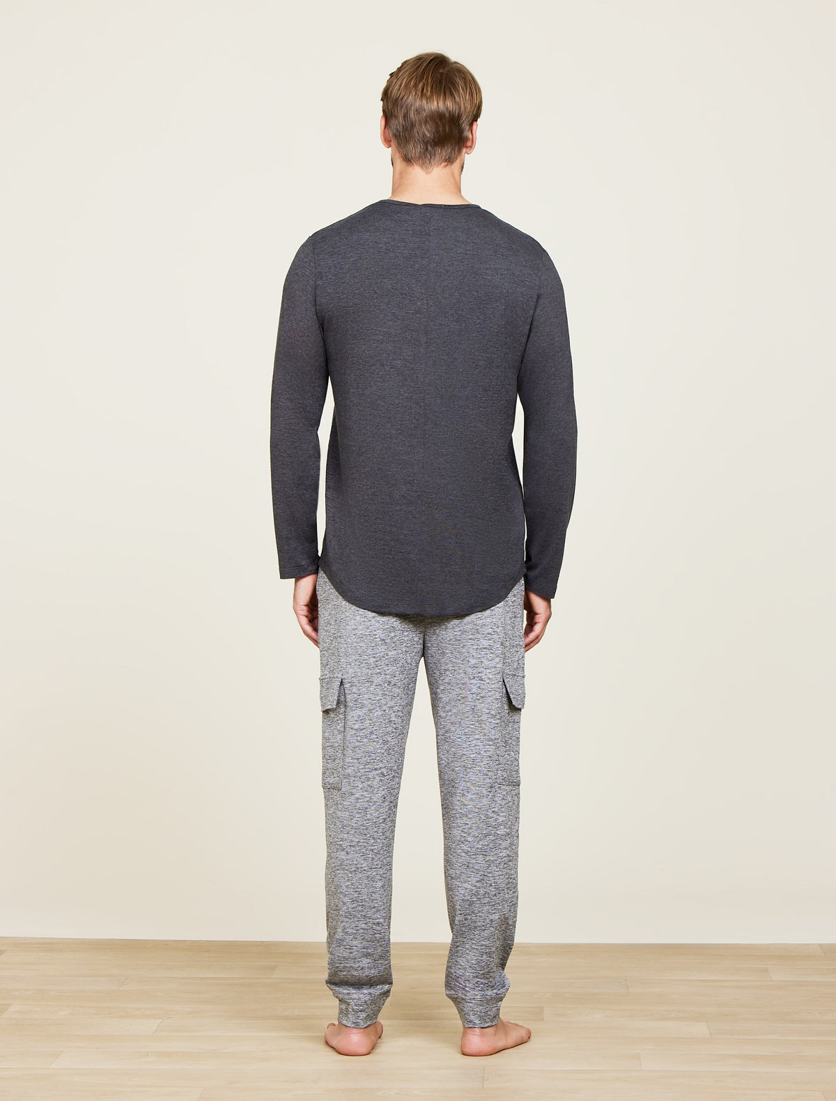 Malibu Collection® Butterchic Long Sleeve Henley