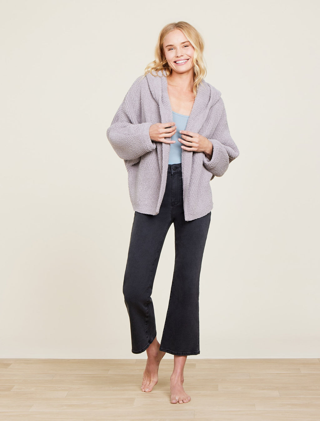 CozyChic® Chevron Rib Cardigan